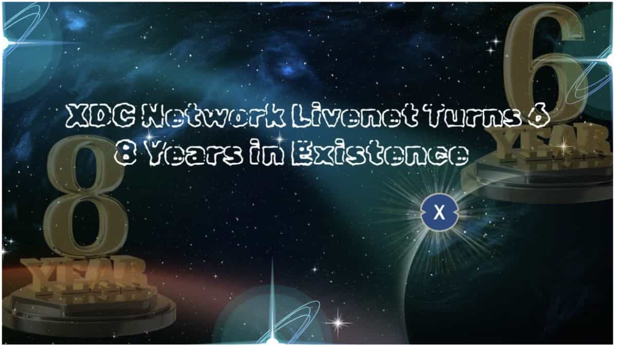 XDC Network Celebrates 6 Years of Mainnet and 8 Years of Blockchain Innovation — Contributing to the Future of Real-World Blockchain Adoption.